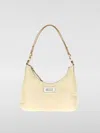 Maison Margiela Glam Slam Hobo Small Shoulder Bag In Ivory