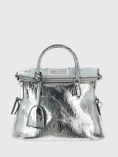 MAISON MARGIELA SHOULDER BAG MAISON MARGIELA WOMAN COLOR SILVER,H74018097