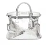 Maison Margiela Shoulder Bag In Silver