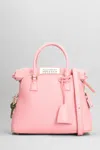 Maison Margiela Hand Bag In Rose-pink Leather In Pink