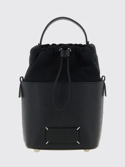 Maison Margiela Shoulder Bag Woman Color Black In Red