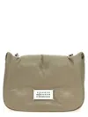 Maison Margiela Glam Slam Flap Small Shoulder Bag In Grey