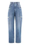 Maison Margiela Straight Jeans Mm In Blue