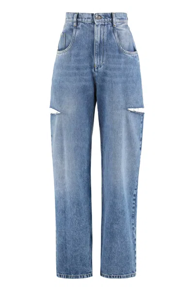 MAISON MARGIELA SIDE SLIT 5 POCKETS JEANS