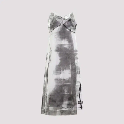 MAISON MARGIELA MAISON MARGIELA SILK MIDI DRESS 40
