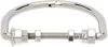 Maison Margiela Silver Bolt & Nut Bracelet In 951 Palladio