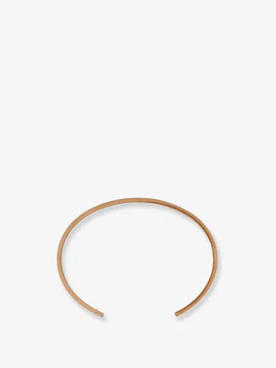 Maison Margiela Silver Bracelet In Gold