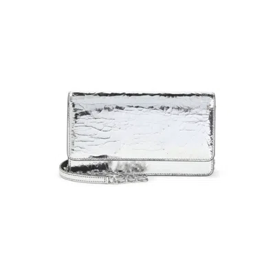 Maison Margiela Silver Broken Mirror Crossbody Bag