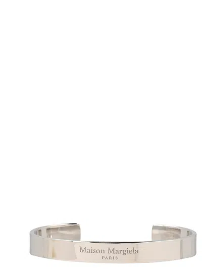 Maison Margiela Silver Logo Bracelet
