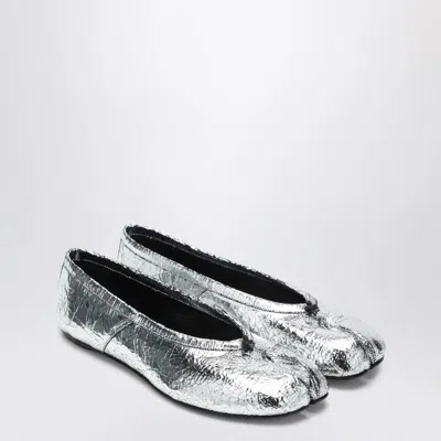 Maison Margiela Silver Mirror Tabi Ballerina