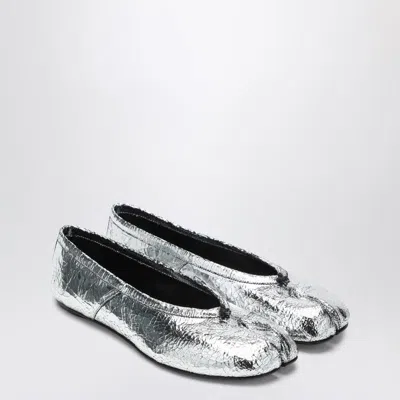 Maison Margiela Silver Mirror Tabi Ballerina