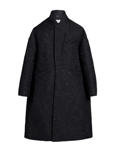 Maison Margiela Single Breasted Coat In Black