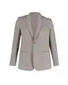 Maison Margiela Single-breasted Jacket In Grey Wool In Grey