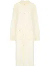 Maison Margiela Maison Martin Margiela Women Rubberized Cotton Caban Coat In Neutrals