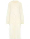 Maison Margiela Maison Martin Margiela Women Rubberized Cotton Caban Coat In Neutrals