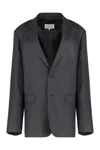 Maison Margiela Women's Mohair Blend Oversize Blazer