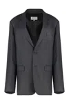 Maison Margiela Women's Mohair Blend Oversize Blazer