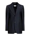 Maison Margiela Single-breasted Blazer In Multi