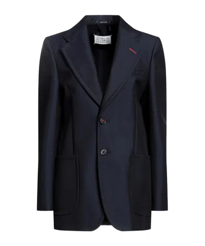 Maison Margiela Single-breasted Blazer In Multi