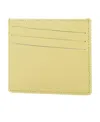 Maison Margiela Six-pocket Slits Cardholder In Yellow