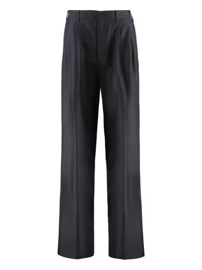 MAISON MARGIELA SKATER PLEATED-DETAILS TROUSERS