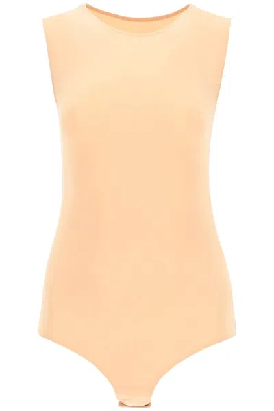 Maison Margiela Skin Pink Stretch Nylon Body In Neutral