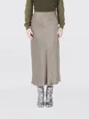 Maison Margiela Skirt  Woman Color Dove Grey In Gray