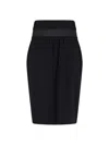 Maison Margiela Knee Length And Midi Skirts In Black