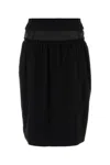 Maison Margiela Anonymity Of The Lining Midi Skirt In Black