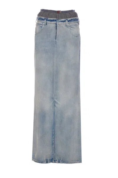 Maison Margiela Skirts In Blue