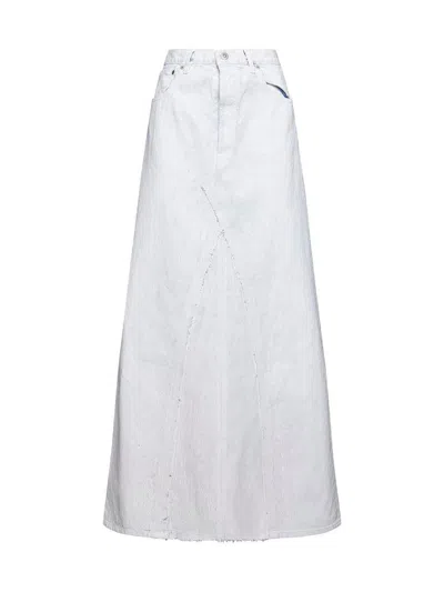Maison Margiela Skirts In White Paint