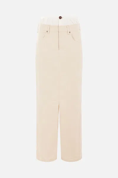 Maison Margiela Skirts In Neutral