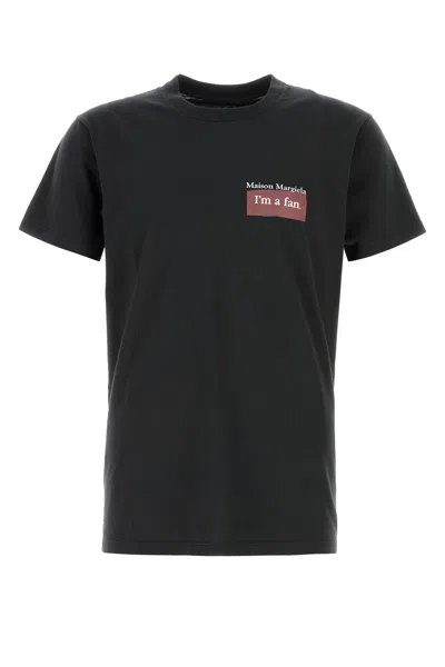MAISON MARGIELA MAISON MARGIELA SLATE COTTON T-SHIRT