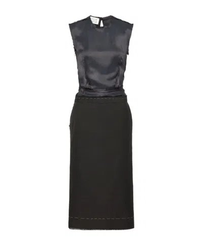 MAISON MARGIELA MAISON MARGIELA SLEEVELESS MIDI DRESS