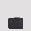 Maison Margiela Wallet Slim 2 Pincer In Black