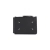 Maison Margiela Wallet Slim 2 Pincer In Black