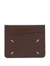 Maison Margiela Slim 6cc Kartenetui In Braun