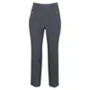 Maison Margiela Slim-fit Cropped Trousers In Grey Polyester In Grey