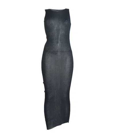 Maison Margiela Slim-fit Dress In Black