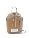 Maison Margiela Small 5ac Bucket Bag In Braun