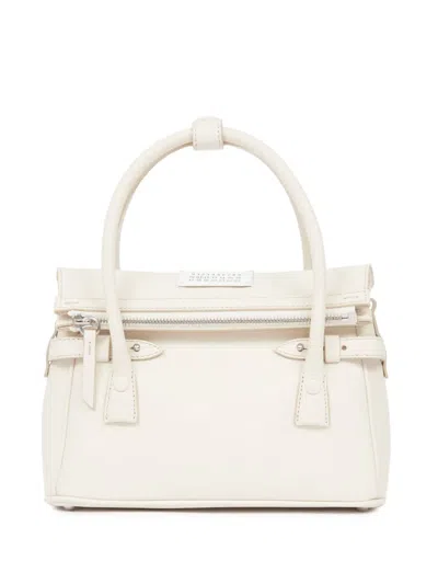 Maison Margiela Small 5ac East West Tote Bag In Neutrals