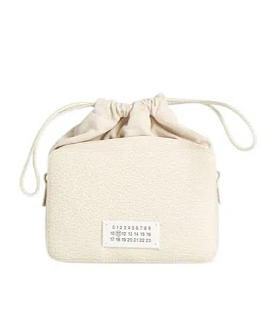 Maison Margiela Small Bucket Bag In Neutral