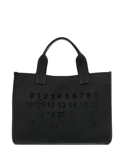 Maison Margiela Small Cabas Tote Bag In Black