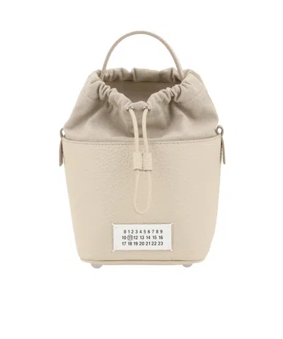 Maison Margiela Bucket Bag In Nude