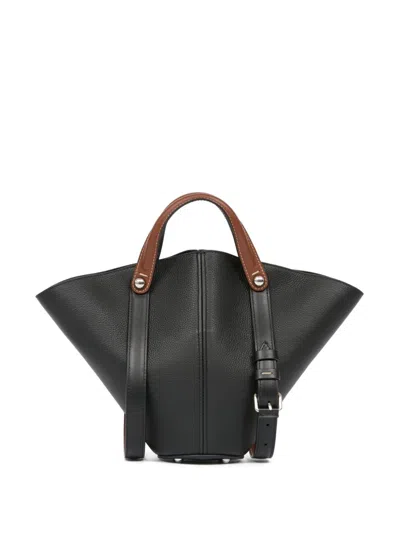 Maison Margiela Small Dress-age Tote Bag In Black