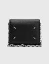Maison Margiela Small Wallet With Chain Shoulder Strap