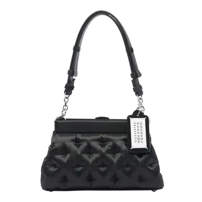 Maison Margiela Small Glam Slam Clutch In Black