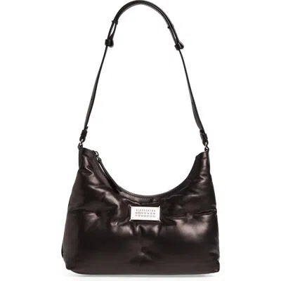 Maison Margiela Glam Slam Hobo Bag Small In Black