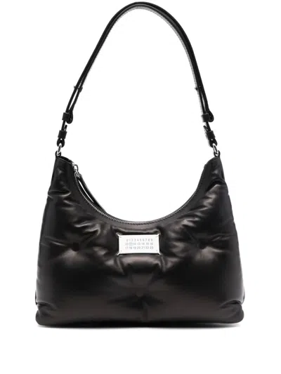 Maison Margiela Small Glam Slam Shoulder Bag In Black