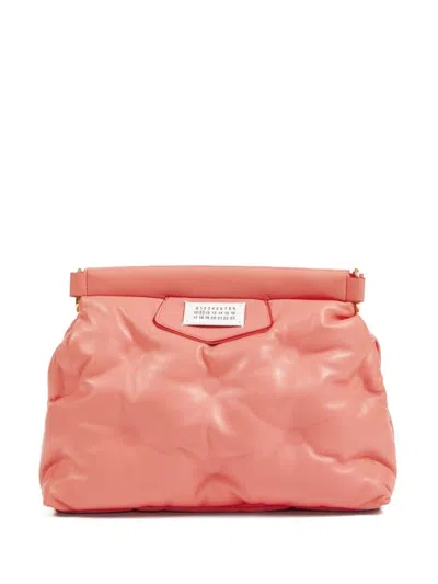 Maison Margiela Small Glam Slam Shoulder Bag In Pink